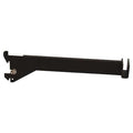Bracket, Matte, 12"L, Black, 16 ga., 25PK