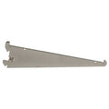 Add-On Bracket Smooth, Silver, w/Lip 25PK