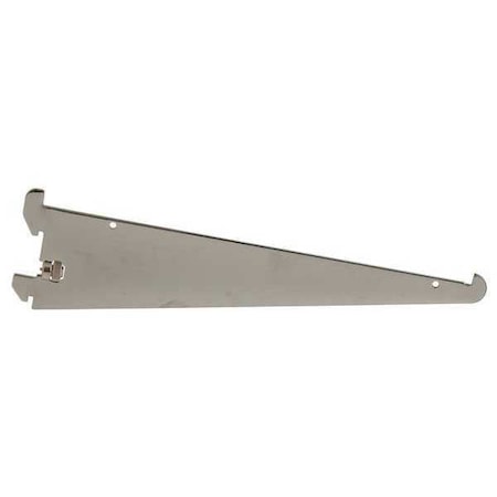 Add-On Bracket Smooth, Silver, w/Lip 25PK