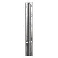 Single Slotted Standard 72"H, Silver, 5PK