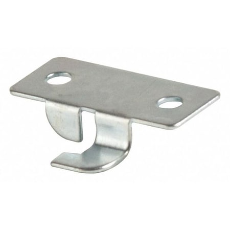 CenterShelfRest, Sil, 1/8"L, 1"W, PK500
