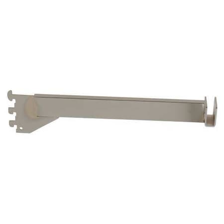 Add-On Bracket 12"L, Silver, Chrome, 25PK