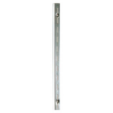 Single Slotted Standard 36"H, Silver, 10PK