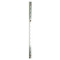 Single Slotted Standard 48"H, Silver, 10PK