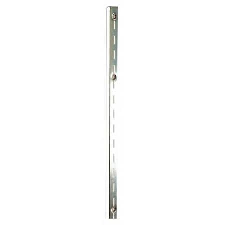 Single Slotted Standard 96"H, Silver, 10PK