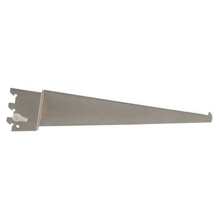 Shelving Bracket, 12 inx3 inx1/8 in, PK25