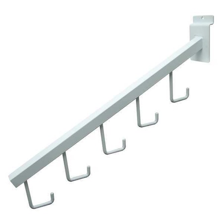 Hook Waterfall 16", Semi-Gloss, White, 24PK