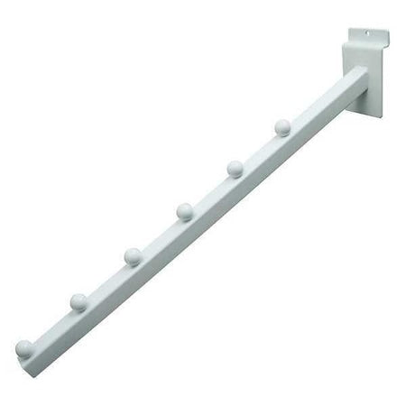 Tubing Waterfall, 16"L, White, Ball, PK24
