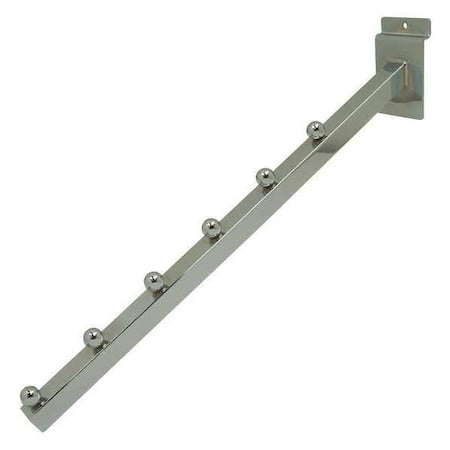 Waterfall Rail, Blk, 1/2" H, 3" W, PK24