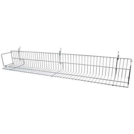 Video Shelf, Wht, 6 1/2" H, 48" W, PK10