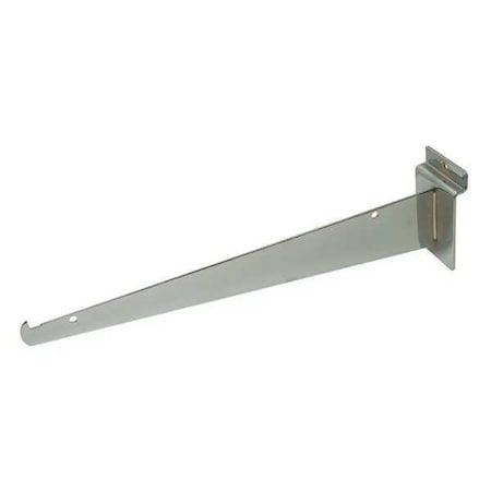 ShelvingBracket, Sil, 12"L, 1/8"W, PK48