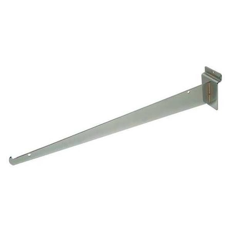 ShelvingBracket, Sil, 16"L, 1/8"W, PK48