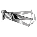 Adjustable Shelving Bracket 14"D, 1/8"W, 3"H, 48PK