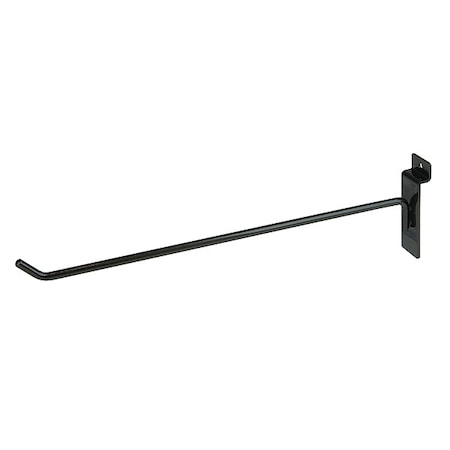 Hook, Blk, 12 in L, 1/2 in W, PK96