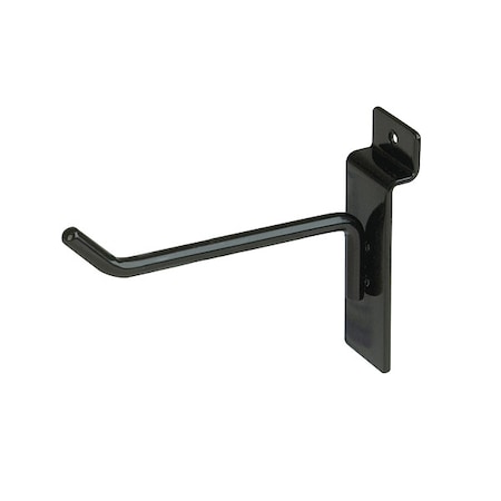 Hook, Blk, 4 in L, 1/2 in W, PK96