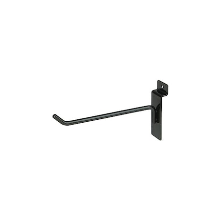 Hook, Blk, 6 in L, 1/2 in W, PK96