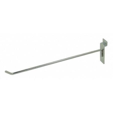 Hook, Sil, 12 in L, 1/4 in W, PK96