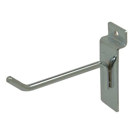 Hook, Sil, 4 in L, 1/4 in W, PK96
