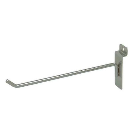 Hook, Sil, 8 in L, 1/4 in W, PK96
