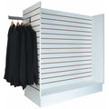 Slatwall Merchandiser,Matte,White