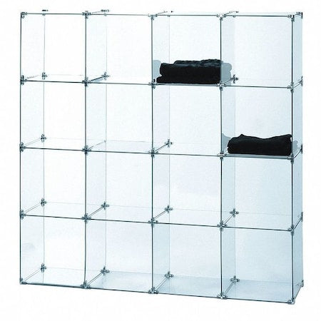 Tmprd Gls Shlvs, Square, 10x3/16x10in, PK10