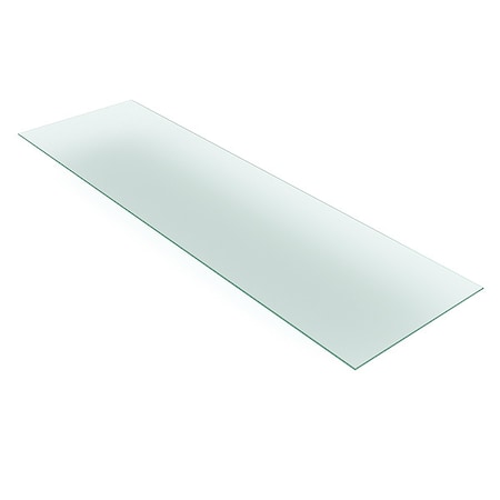 Tmprd Gls Shlvs, Rctnglr, 12x3/16x48in, PK5