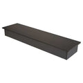 Wood Base for Glass Cubbies, Blk, 52in. L