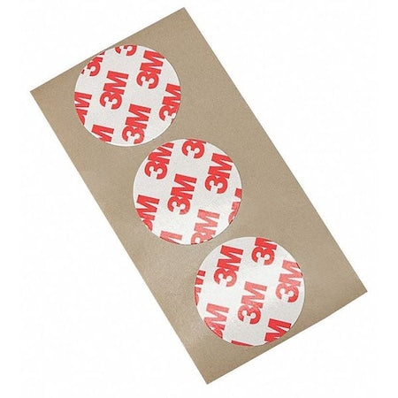 Film Tape, 1/2 in W, 8.3 mil, Polyester Film, Double-Sided, 250 PK
