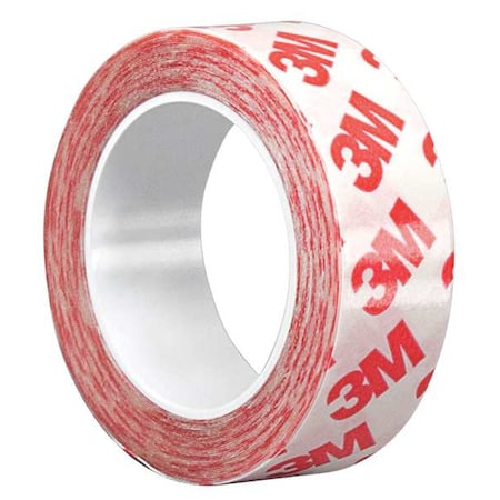 Film Tape, 1/2 in W, 5 yd L, 8.3 mil, Polyester Film, Double-Sided
