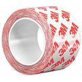 Film Tape, 6 in W, 5 yd L, 8.3 mil, Polyester Film, Double-Sided