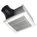 Ceiling Bathroom Fan, 50 cfm cfm, 4 in Duct Dia., 120V AC, Energy Star Certified
