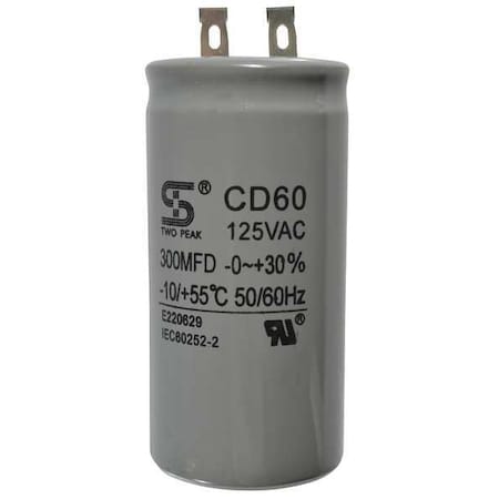 Capacitor 300uF/125v