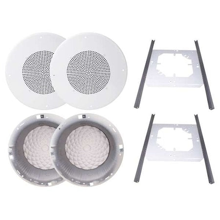 In-Ceiling Speaker Kit, 13inL x 13inW, PR