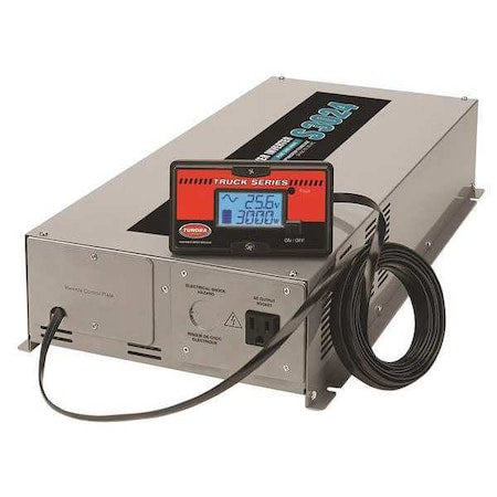 Power Inverter, Pure Sine Wave, 6,000 W Peak, 3,000 W Continuous, 2 Outlets