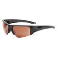 Crowbar, Safety Glasses, Anti-Scratch, Copper Mirror Lens, Black Frame, Half-Frame