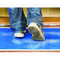 Floor Protection Mats, 3 ft, 5lb, Blue, PK2