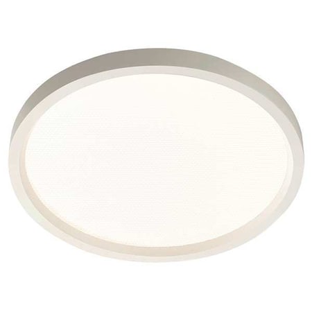 LEDSlimDwnLght,77/8inD,Wht,Plastic
