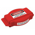 Adj. Gate Valve Lockout, Red, Polyuretane