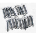 Bolt with Nut Kit, 1/3 to 1-3/4 In, PK18