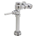 Urinal Manual Flush Valve, 1.28 gpf gpf, Polished Chrome, 1 in, 1 1/2 in Spud Coupling