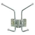 Coat Rack, Silver, 3 in. D