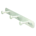 Coat Rack, Silver, 2-3/4 in. D, 18 in. W