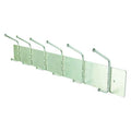 Coat Rack, Silver, 3-3/4 in. D, 36 in. W