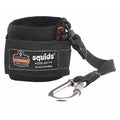 Wrist Tool Lanyard, Carabiner, 8in.L, Black