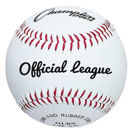 Baseball, Size 9, Syntex Leather Cover, PK12