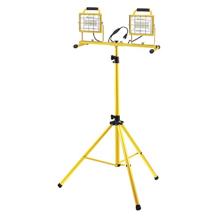 PROBUILT 10,000 Lumens, LED Yellow Temporary Job Site Light