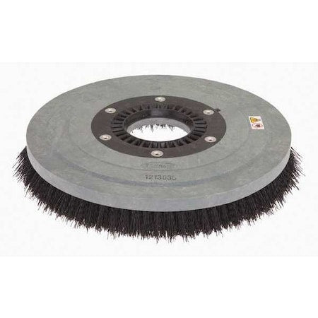 Scrub Brush, 17 in., Poly, 0.028 in. dia.