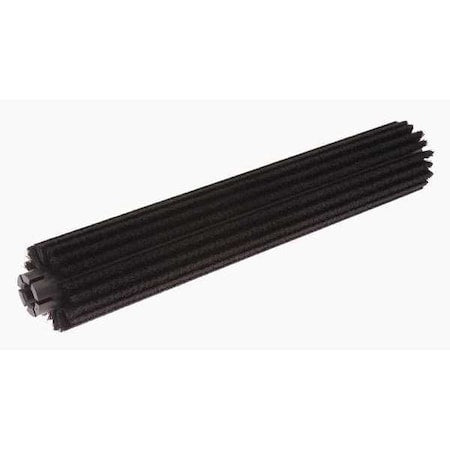 Cylindrical Brush, 20in., Poly, 0.018in.dia