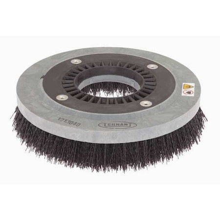 Scrub Brush, 12 in., Poly, 0.035 in. dia.