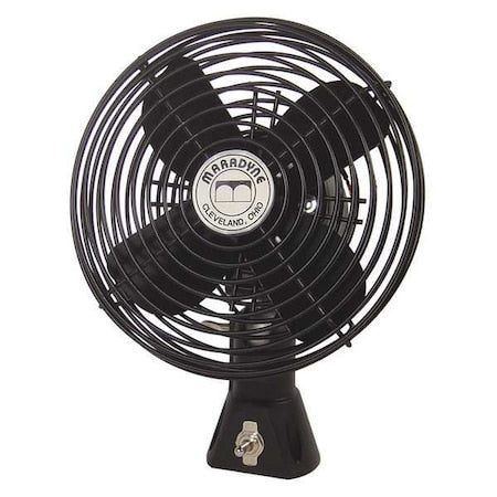 Bolt-On Fan,1.3A,Blk Painted Steel,24VDC